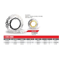 Disc Brake Plate Front S Series RCB 298mm RS150 (Over)