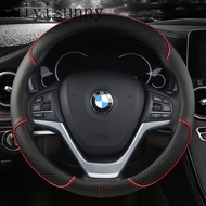 HYS Microfiber Leather Car Steering Wheel Cover For BMW E90 320i 325i 330i 335i E87 120i 130i 120d A