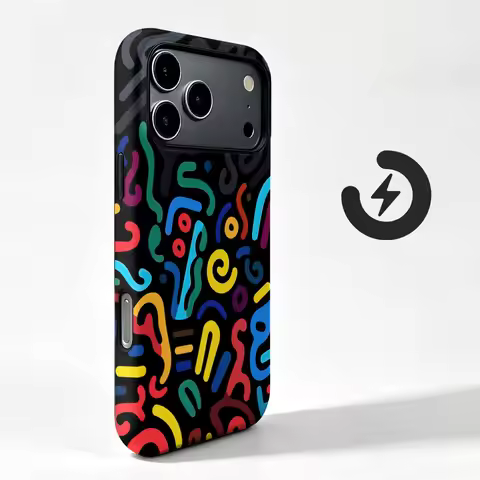 Magnetic Phone Case For Honor 200 100 90 70 Pro Magic 7 8 6 Lite X9a X9b X9c X9d Colorful Swirl Graf