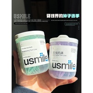 Us usmile Dental Floss Double Floss Floss Stick Ultra-Fine Safe Teeth Floss Fresh Mint Anti-Cav