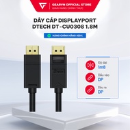 Displayport to Display Port Dtech DT-CU0308 Cable 1.8m long, 18Gbps bandwidth, supports 3840x2160@60