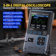 FNIRSI DSO-TC4 Digital Oscilloscope 3-in-1 tool Sampling Rate 10MHz 48Ms/s Analog Transistor Test Mu