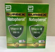 SURBEX Vitamin E 250iu 2x60s (Exp: 6/2027)