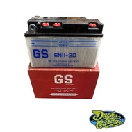 Aki Accu Baterai Honda C50 C70 C90 C700 C800 Supercup 6V 6Volt GS Merah