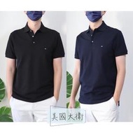 《美國大衛》Tommy Hilfiger Polo衫 短袖 男 短T T恤 上衣 衣著 衣服 網眼【MW26882】