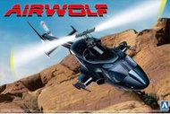 【上士】現貨 青島 1/48 AW-01 飛狼 Airwolf 攻擊直升機 clearbody 06352