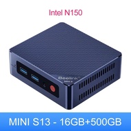 【24h Free ship selangor】Beelink Mini S13 Intel N150 MINI PC Windows 11 DDR4 16GB 500GB SSD Dual 2.5G