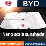 BYD Car sunshade umbrella sun visor Car Front Window Sunshade Cover Sunshade Curtain UV protection A