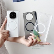 Slim Magnetic Hinge Casing Cover Vivo X Fold 3 X Fold 3 Pro Translucency/matte/clear Case