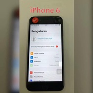 HP iphone 6 64 GB NO FINGERPRINT SECOND Batangan Original