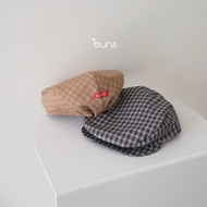 BUNS HE2026- CARROT BERET HAT FOR KIDS