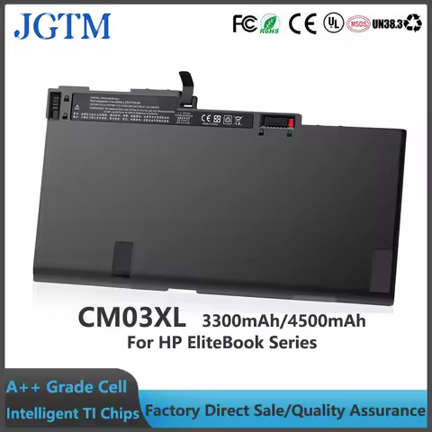 JGTM CM03 CM03XL Laptop Battery for HP EliteBook 840 845 850 855 740 745 750 755 G1 G2 Series Notebo