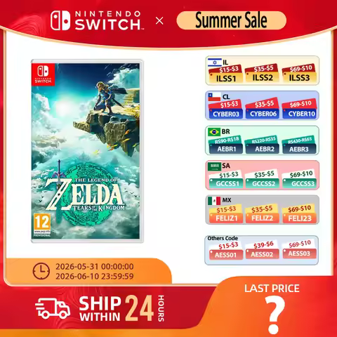 Nintendo Switch - The Legend of Zelda: Tears of the Kingdom - Support TV Tabletop Palm Game Mode