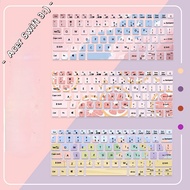 Cartoon Painted Floral Laptop Keyboard Dust Protection Film Cover for Acer 13.5 Inch Swift 3