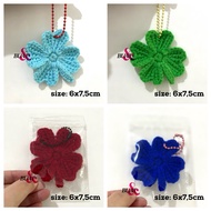 GANTUNGAN Clover Bag Charm - Crochet Clover Keychain DAY6 / Doyoung NCT