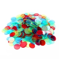 【Top-Rated Product】 400pcs Bingo Chips Counters Game Markers Bingo Chip Marker Bingo Game Colored Bi