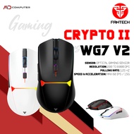Fantech CRYPTO II WG7 V2 Wired Rainbow RGB Gaming Mouse
