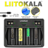 LiitoKala Lii-D4 9V 26650 18650 21700 18500 26700 16340 22650 AA AAA C SC D 3.7V 1.2V Lithium NiMH S