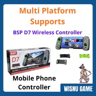 BSP D7 Gamepad Wireless RGB Stick Controller Handheld Grip for iOS Android Nintendo Switch OLED