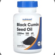 Black Cumin Seed Oil, Softgels