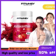 FITWHEY Astaxanthin 6mg + CoQ10 30 softgels