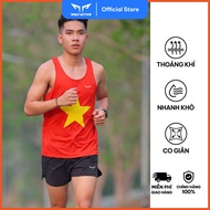 Red Flag Yellow Star Running Tank Top for Men and Women 93, High Quality Material, Breathable, Soft,
