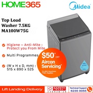 Midea Top Load Washer 7.5KG MA100W75G