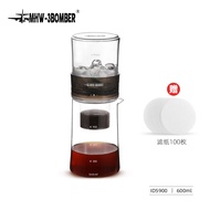 Baro Home Coffee Machine Cold Brew Pot Ice Brewing Equipment Drip Coffee Pot 600ml กettle ดื่มกาแฟ เ