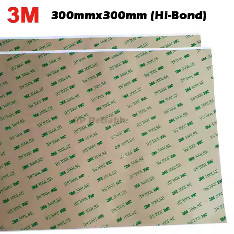 Big Sheet Adhesiver, 30cm*30cm, 3M 9495LE 300LSE Clear Transparent Double Side Adhesive Transfer Tap