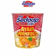 Mie Sedap Cup / Mie Instan Kuah Cup / Mie Cup Rasa Ayam Nampol / 75gr