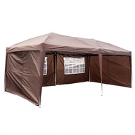Canopy 3 X 6M Pop Up Commercial Instant Gazebo Tent With 4 Sidewalls Folding Commercial Gazebo Party Tent With Carry Bag