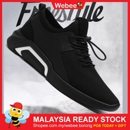 READY STOCK🔥WEBEE Men's Shoes Sports Shoes Fashion Breathable Shoes TLK