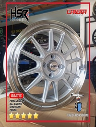 Velg Mobil Hsr Ende R16 Lubang 4 Cocok Buat Jazz Yaris City Vios Dll