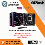 Flexi Tech ASROCK A620I LIGHTNING WIFI AM5 AMD MOTHERBOARD