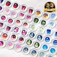 【限時特價】【現貨免運】盲盒 bjd二次元眼片10r6對菩薩眼bjd眼珠眼睛14mm16mm六分bjd眼珠