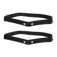 2Pcs Elastic Heart Rate Chest Strap Bands for Geonaute Wahoo Garmin Magene Bryton Coospo Heart Rate 