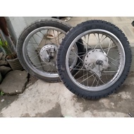 yamaha YBR125 rim rear surplus