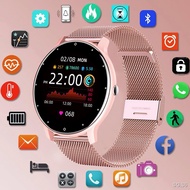 □▪LIGE 2023 Smart watch Ladies Full touch Screen Sports Fitness watch IP67 waterproof Bluetooth For Android iOS Smart wa