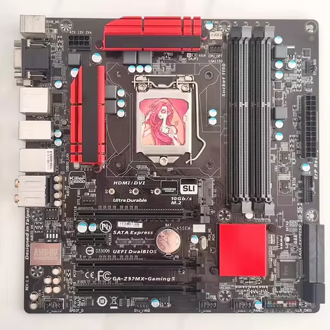 For Gigabyte GA-Z97MX-Gaming 5 Desktop Motherboard Z97MX Gaming 5 ddr3 1150 Mainboard 100% Tested OK