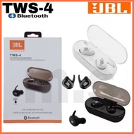 JBL TWS4 Wireless Bluetooth Earphones In-Ear Waterproof Ear Buds Headset Stereo Sports Bass Headset Handsfree Call with