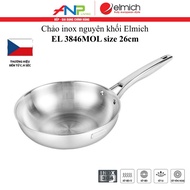 Chảo INOX 3 Lớp Nguyên Khối Elmich Trimax EL-3846MOL (Size 26cm)