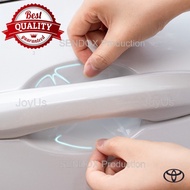 Toyota Yaris Car Door Handle Bowl Anti Scratch Protector TPH Protection Film 4 pieces Car Accessories