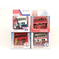 Gray 20 Non-Tomy Choro Q QB London Bus Series Q Car Model 4 Coating Options, The Captain Slightly Lo