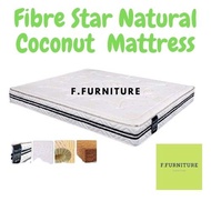 (Limited Edition) Fibre Star Anti-Static 3 x 8  Natural Coconut Fibre Performance Mattress