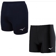 MIZUNO Men's Sports Shorts Skinny Three-Point Pants (Black, Zhangqing) Size S-3XL U2TBBG1509/U2TBBG1