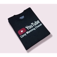 Custom channel youtube t-shirt youtube channel youtube