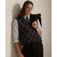 Polo Ralph Lauren Men Argyle Wool-Cashmere Sweater Vest