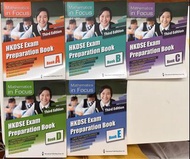 Math in focus HKDSE preparation Book A, B, C, D, E, 3th Edition Book S4-6 HK$50 全新