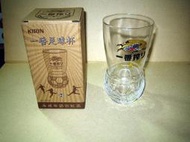 (全新) KIRIN 麒麟 一番足球杯 玻璃杯 啤酒杯 造型杯