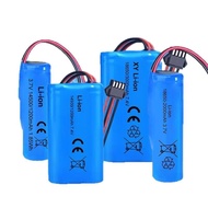 Li-ion14500 7.4V 1200mAh SM-3P 4Pin Battery Rechargeable and charger Electric remote control toy